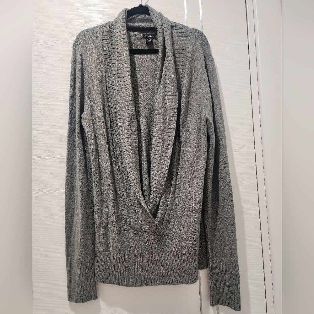 Le Chateau Gray Women's Sweater